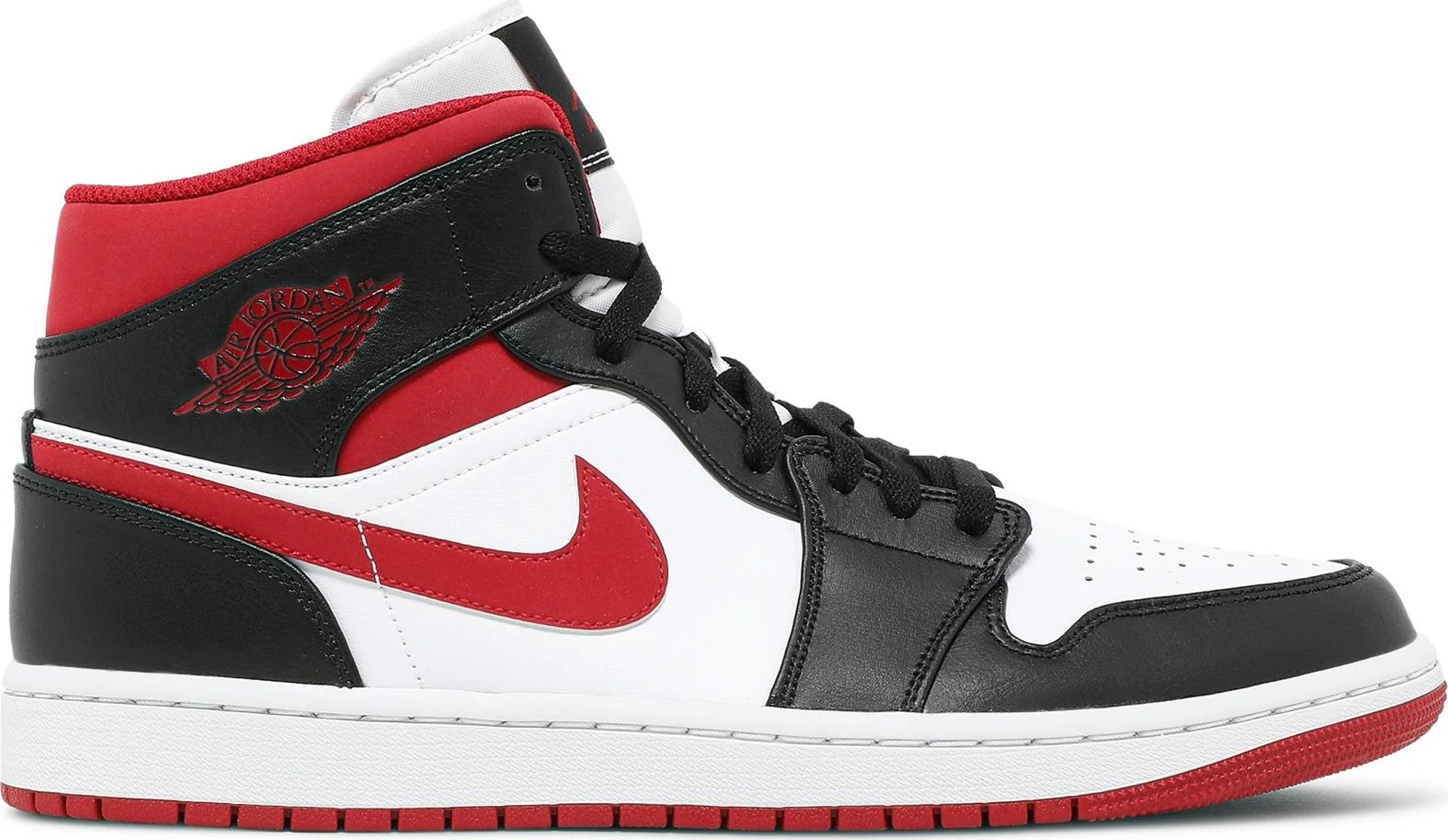 (Men's) Air Jordan 1 Mid 'Reverse Bred' (2022) 554724-660
