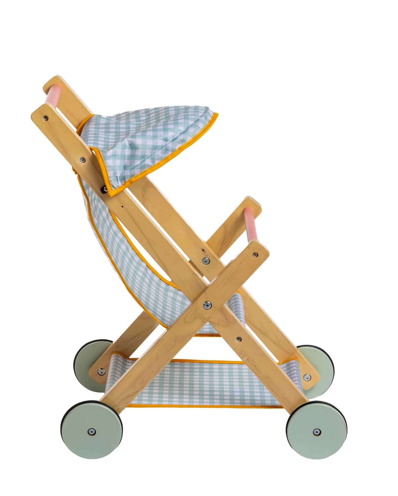 JC Toys - Twiggly Toys - Deluxe Wood Stroller