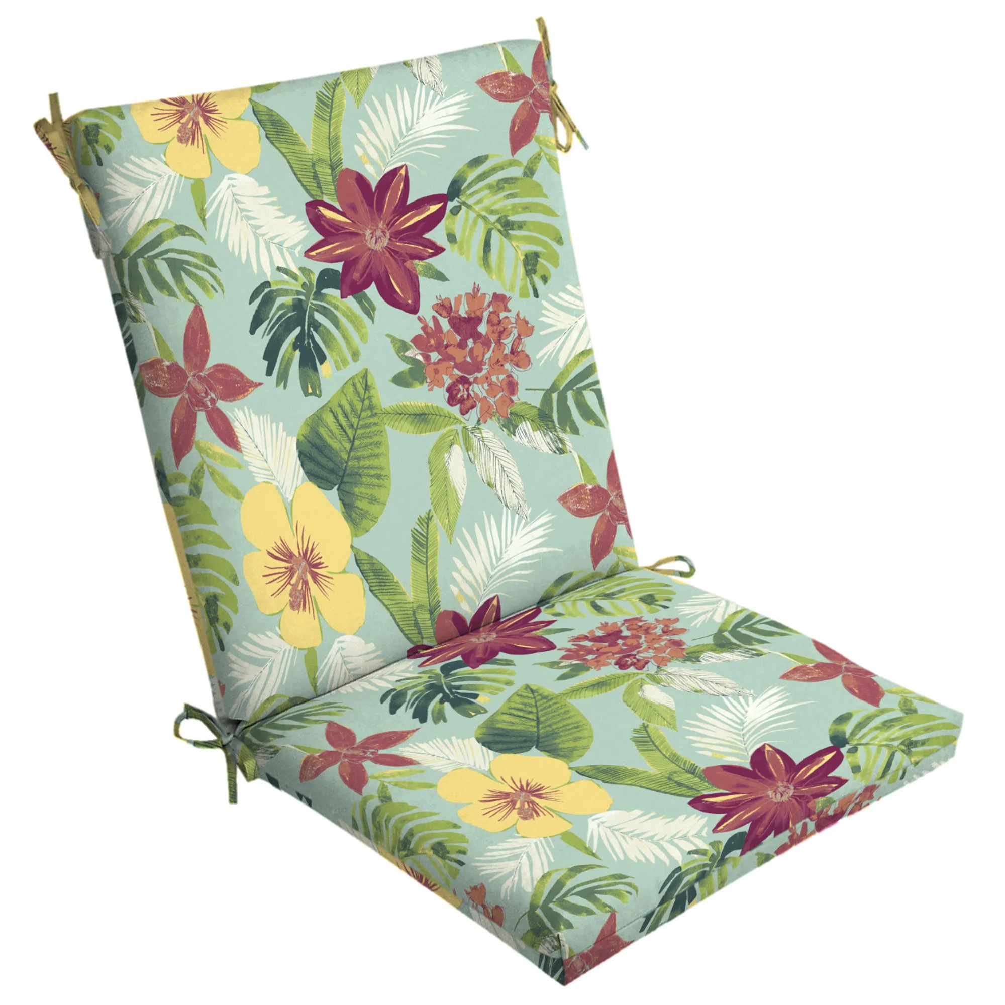 Arden Selections Elea Tropical 44 x 20 in. Outdoor Chair Cushion