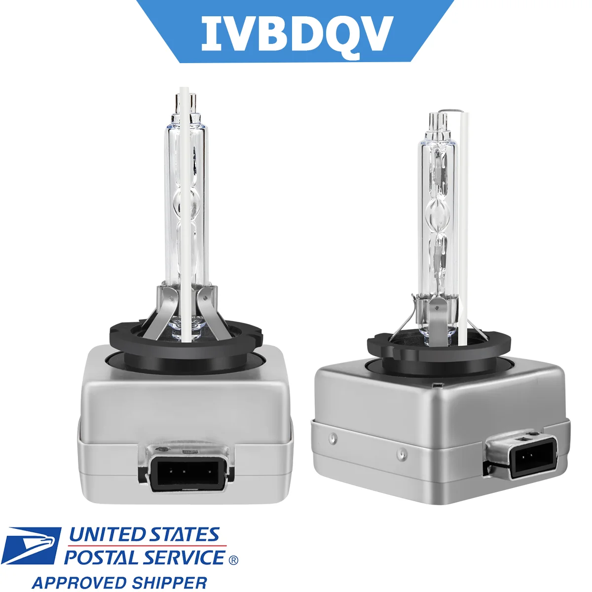 IVBDQV For Ford Mustang 2010-2017 D3S HID Headlight Xenon Bulbs High/Low Beam Kits 2Pcs HID Bulb