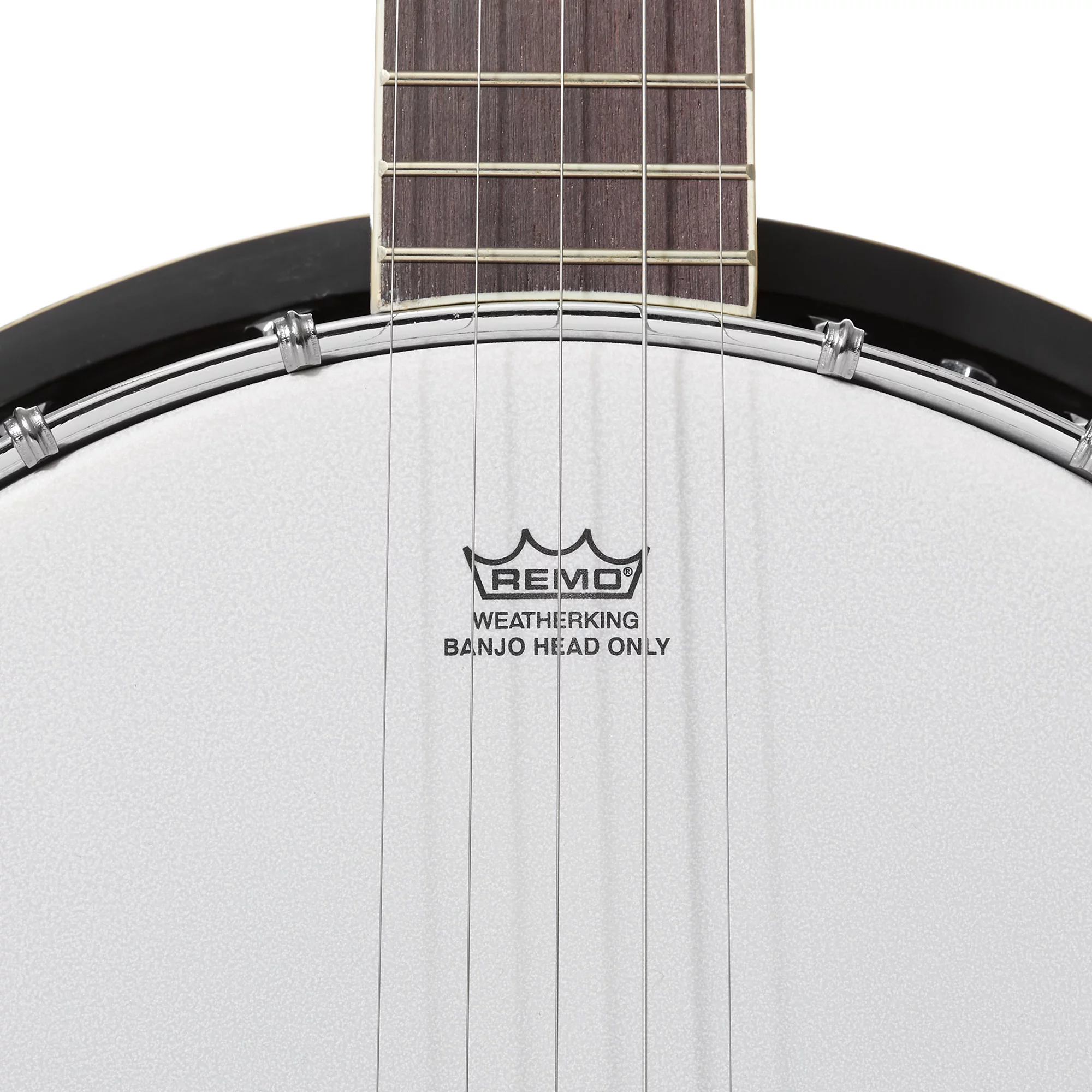 Jameson Guitars 5-String Banjo 24 Bracket with Closed Solid Back and Geared 5th Tuner