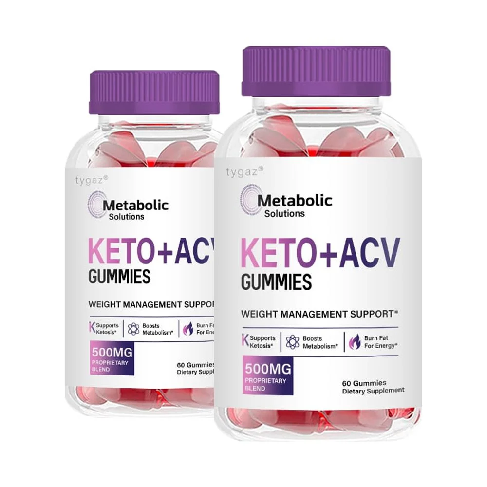 (2 Pack) Metabolic Solutions - Metabolic Solutions Keto + ACV Gummies