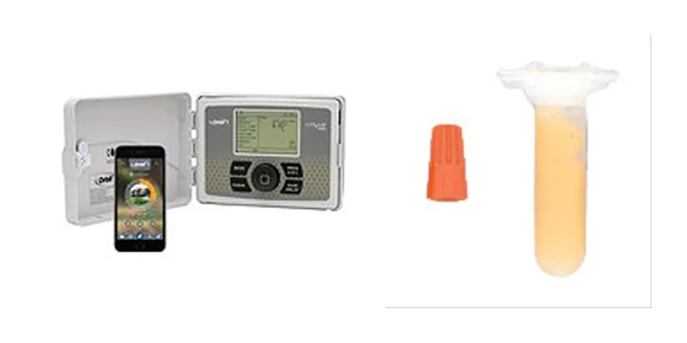 B-Hyve 12 Station Wi-Fi Irrigation Timer and Grease Cap/Wire Nut Bundle