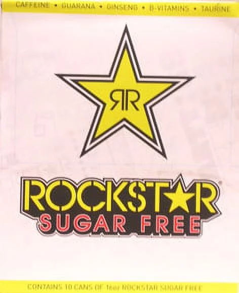 Rockstar Sugar-Free Energy Drink, 16 fl oz, 10 Count Cans
