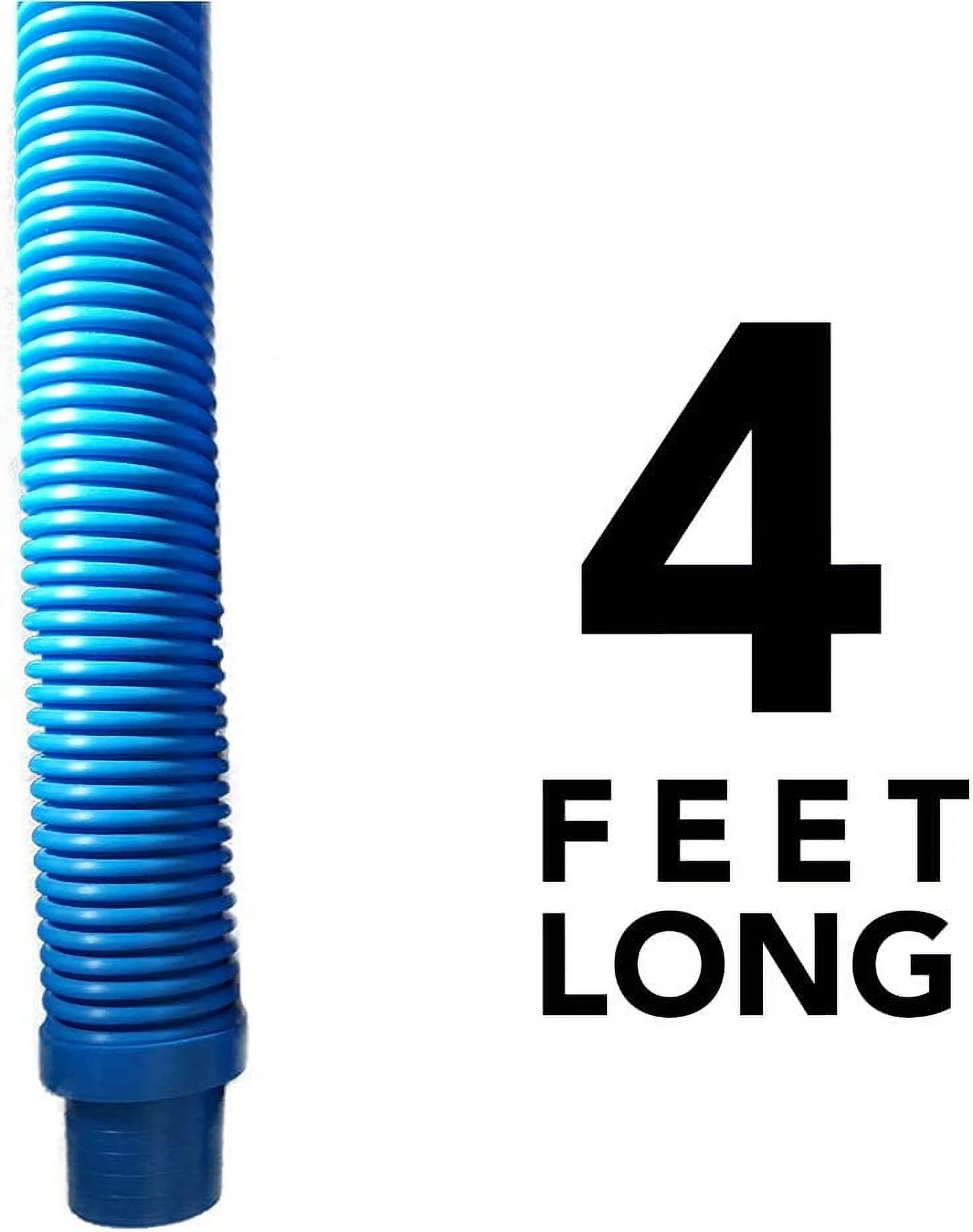 Universal Swimming Pool Cleaner Durable Hose Long Blue Color 9 Pack Universal Fit Including Hayward Navigator, Pool Vac Ultra, Aquabug, Polaris ATV And More