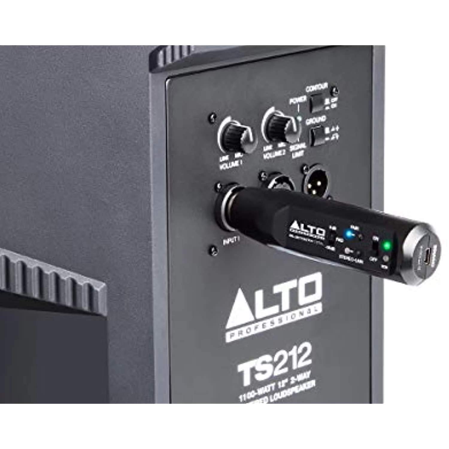Restored Alto Professional Bluetooth Total Professional XLR Equipped Rechargeable Bluetooth Receiver For Mixers and PA Systems (Refurbished)