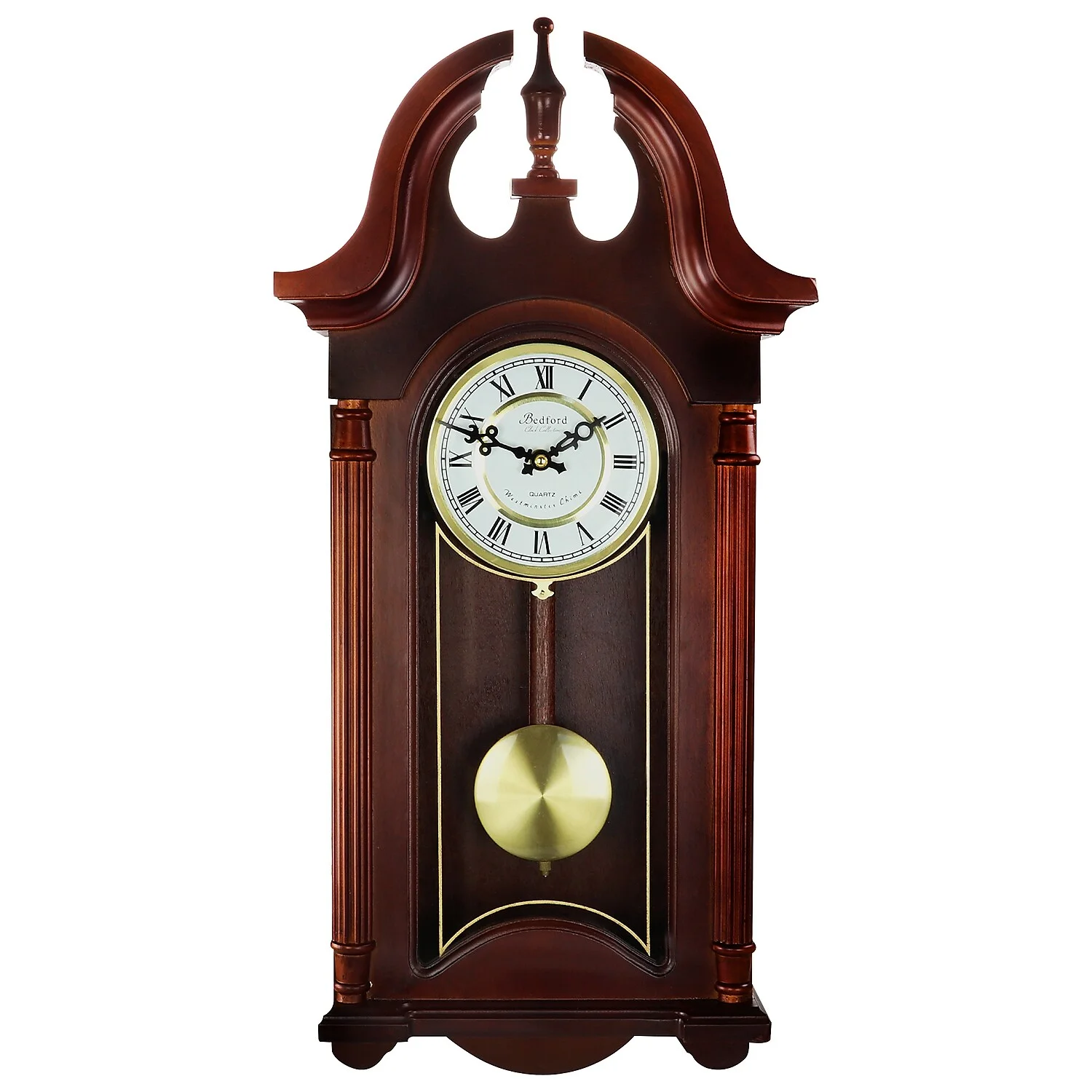 Bedford Clock Collection Wall Clock Wood (93697089M)