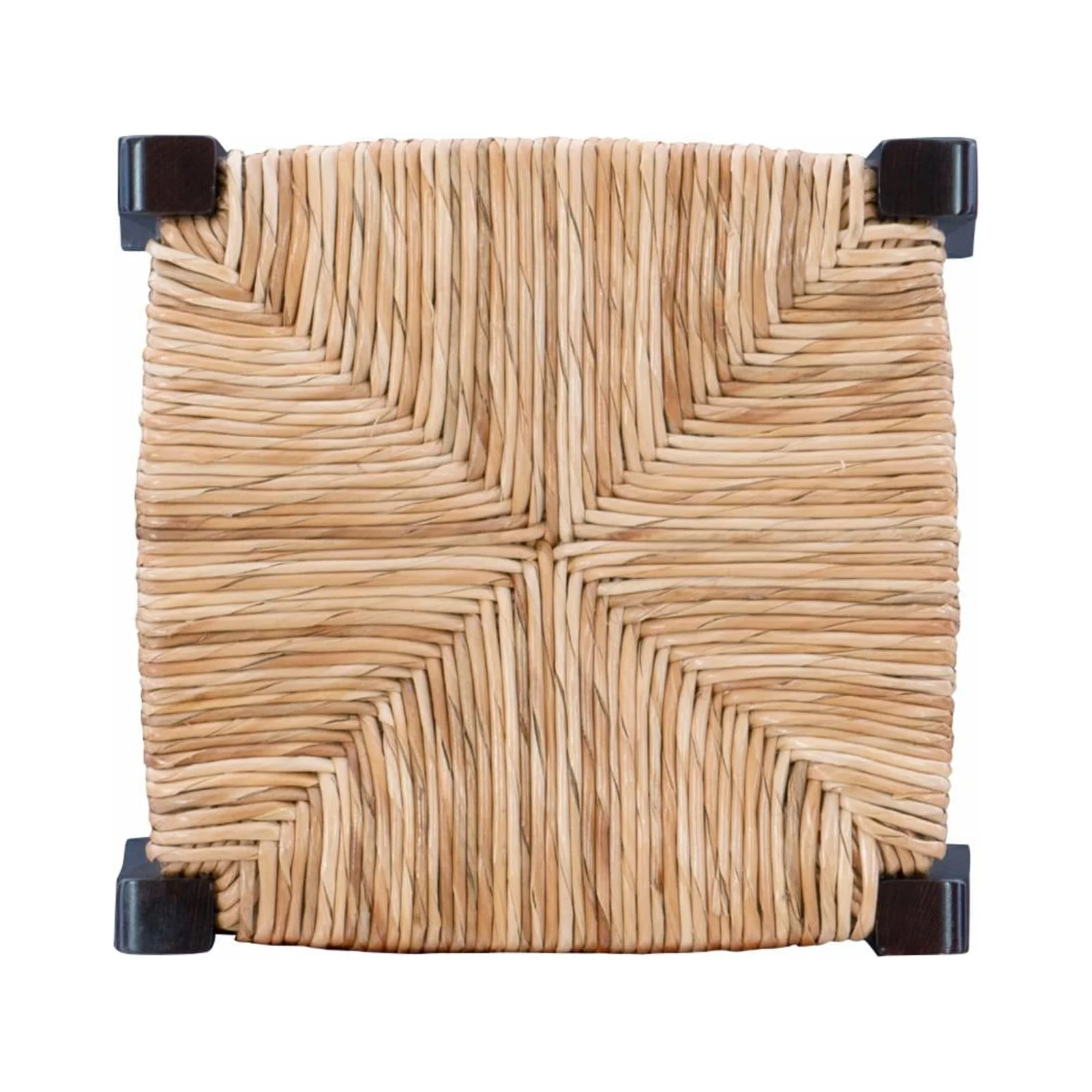 Linon Gianna 24 in. Backless Counter Stool - Walnut - Set of 2