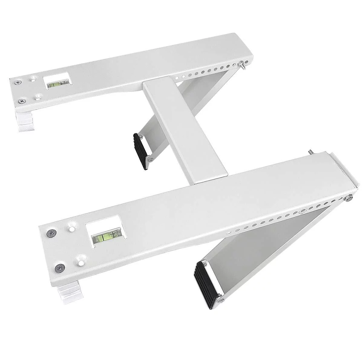 Qualward Air Conditioner Bracket Window AC Support Brackets - Heavy Duty with 2 Arms, Up to 180 lbs for 12000 to 24000 BTU AC Units