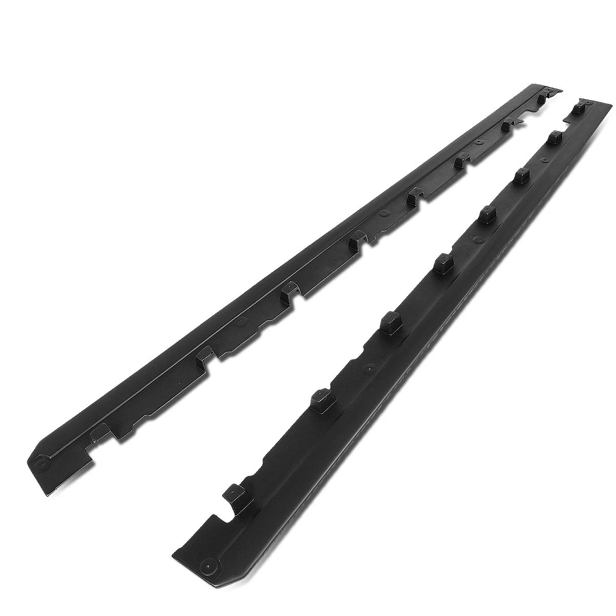 DNA Motoring BPLIP-0011 For 2010 to 2014 Ford Mustang RP Style Pair Side Skirts Panel Extension Body Kit 11 12 13