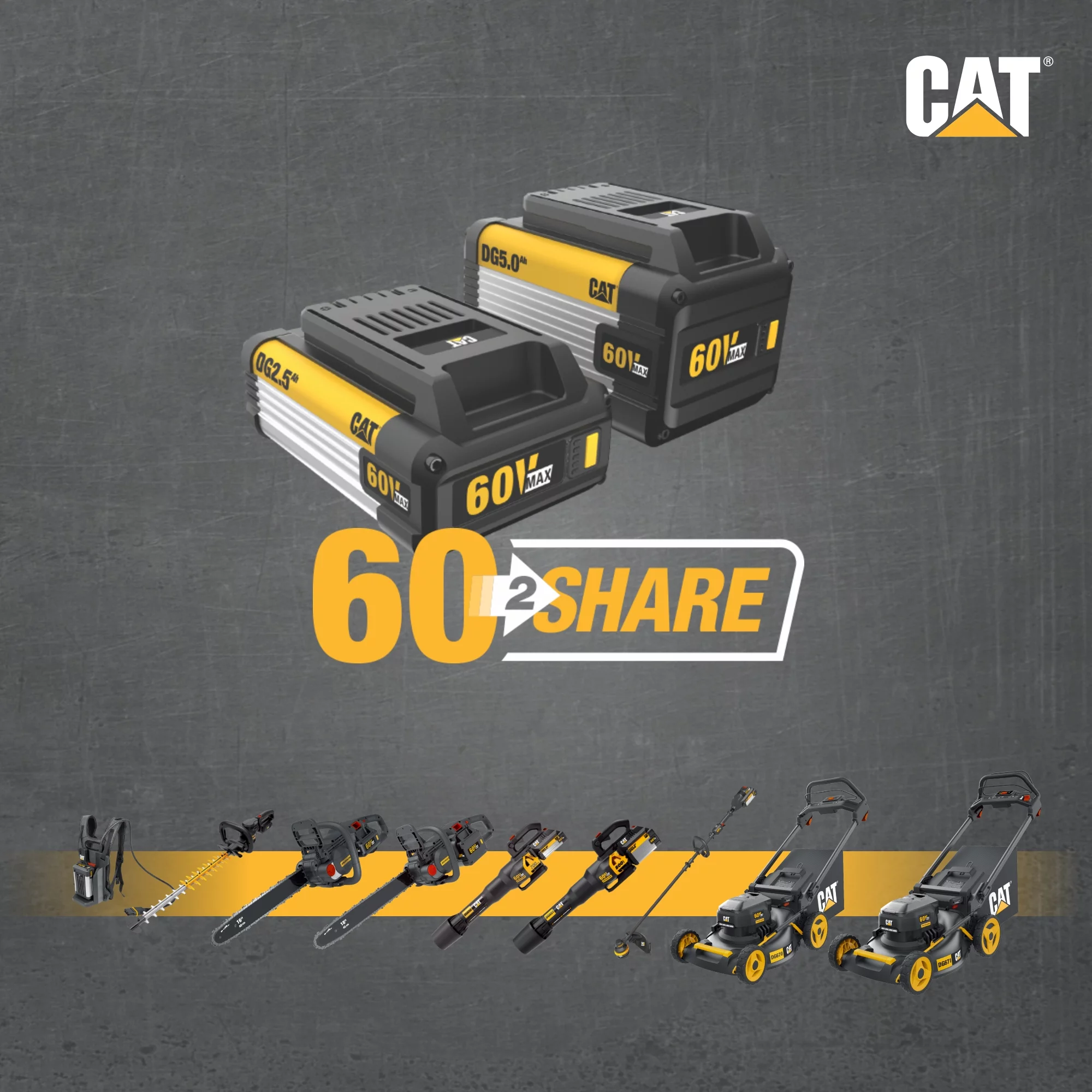 Caterpillar Cat® DG670 60V 21
