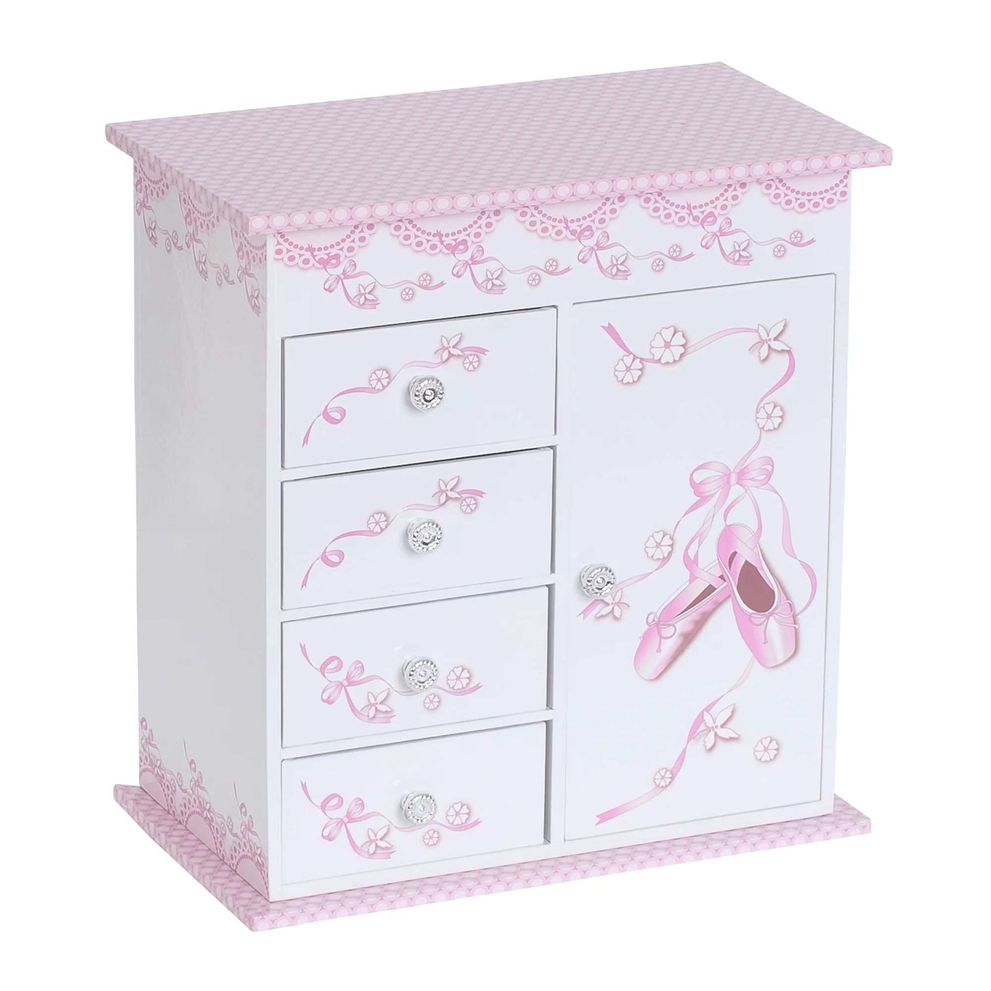Mele Designs Trissa Musical Ballerina Jewelry Box for Girls