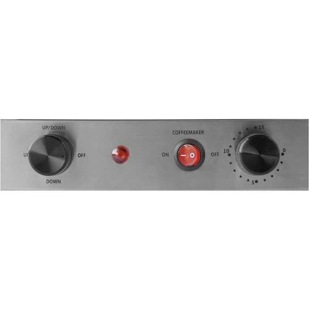 3-In-1 Breakfast Maker In Stainless Steel & Black,18.5W X 8.75D X 11.25H Inches