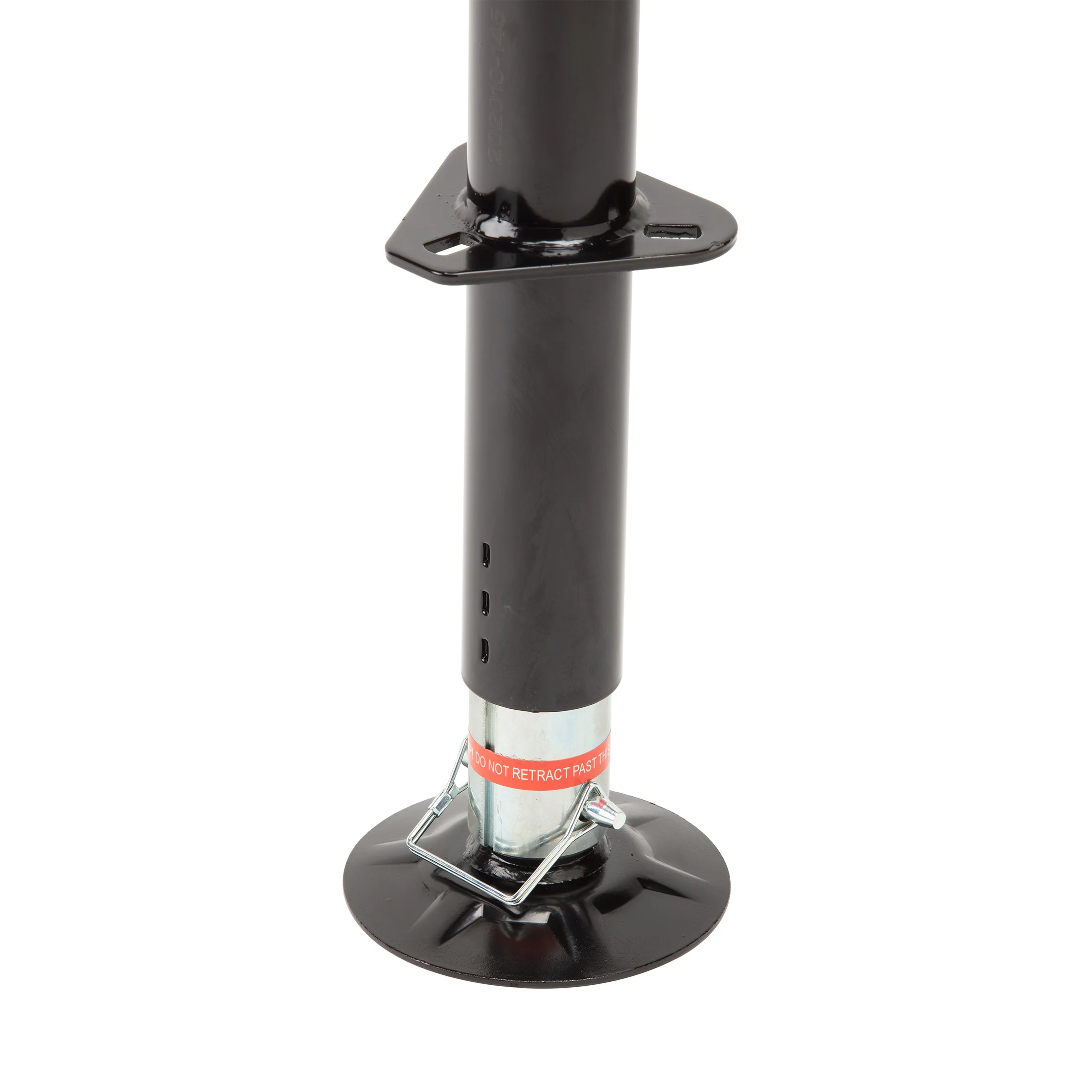 Uriah Products 12V Electric Steel Trailer Jack with Hard-Wire and LED Light -3,500lb (UC350020)