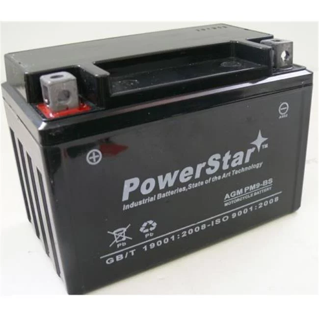 PowerStar PM9-BS-720 PM9-BS Battery Fits Suzuki Scooters 400CC 2007-2003 AN400 Burgman
