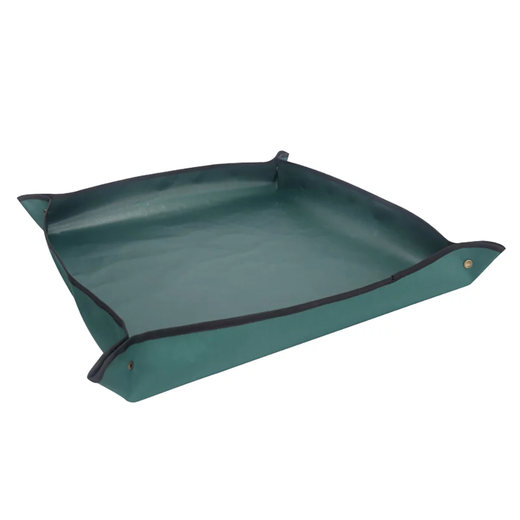 TureClos Plant Repotting Mat Portable Gardening Foldable Transplanting Tarp PE Waterproof Potting Pad