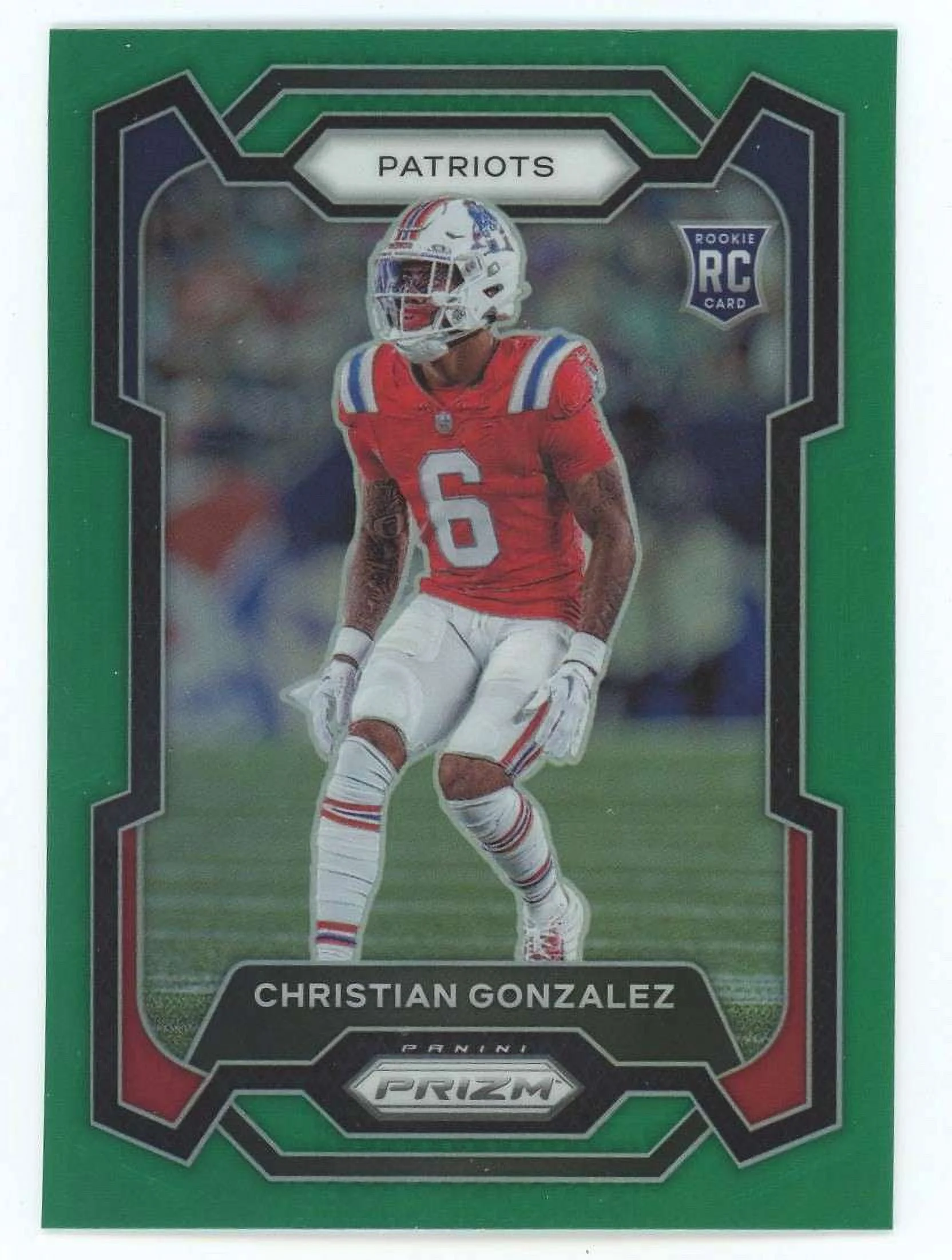 NFL 2023 Panini Prizm Green Christian Gonzalez #369 (Rookie)