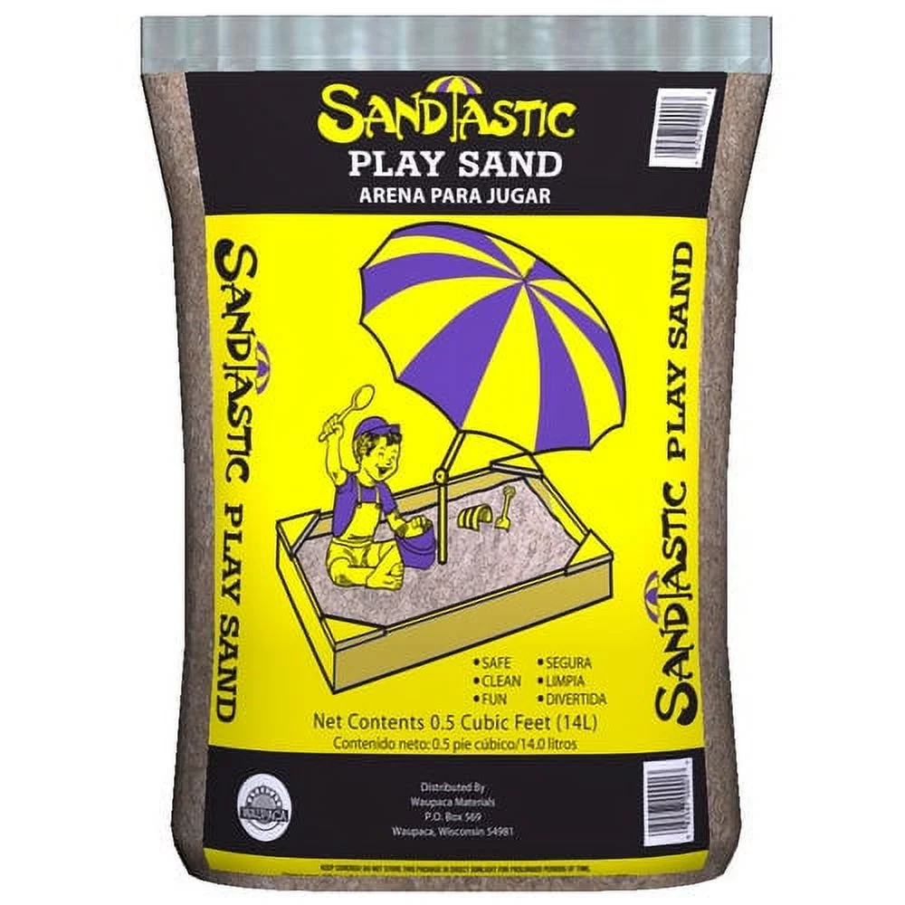 Sandtastic Play Sand, 0.5 cu ft Bag