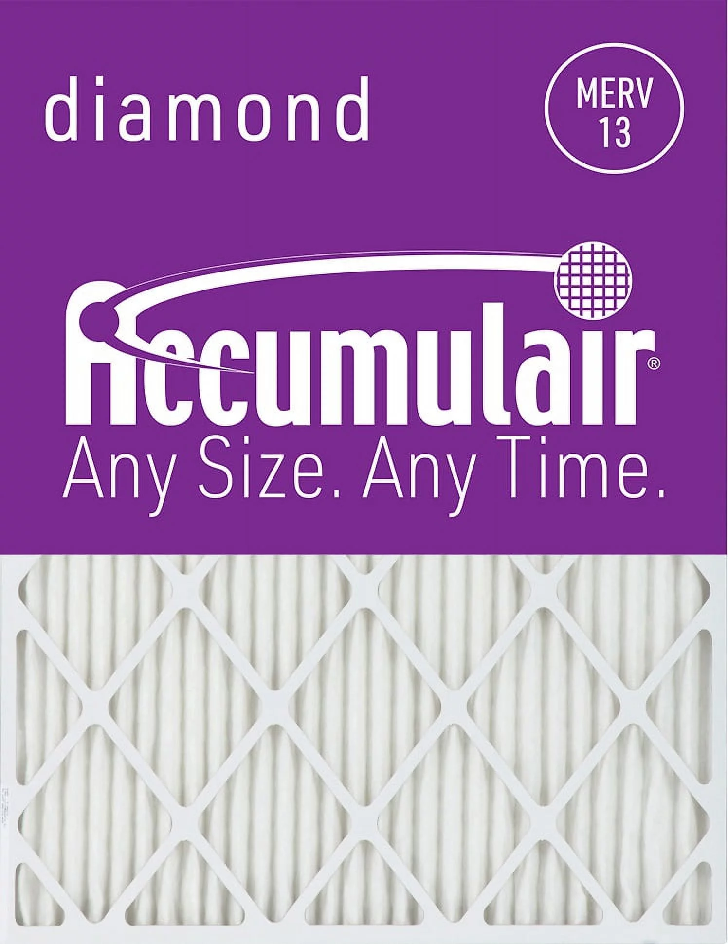 Accumulair Diamond 24x28x1 MERV 13 Air/Furnace Filters (3 pack)