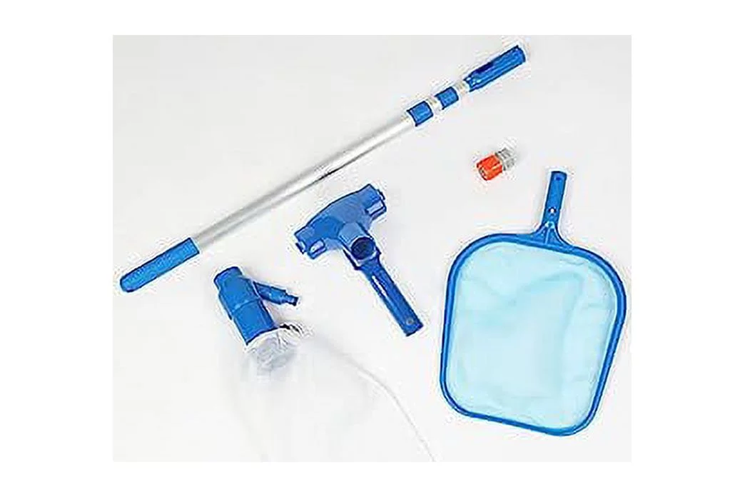 Bluebay Softsided Pool Grey with White Tubing 15ft Wide, 48in Deep by Sunneday