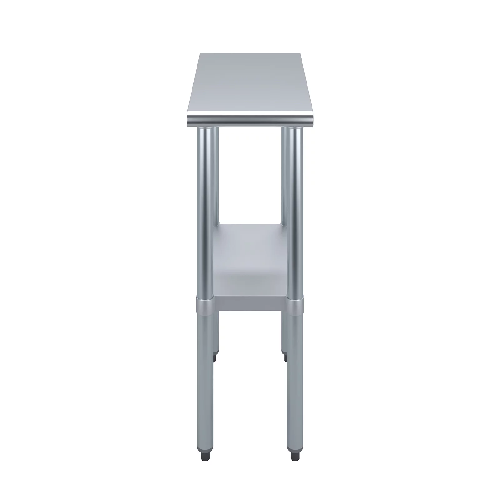 24 x 12 Stainless Steel Work Table with Undershelf | Food Prep NSF | Utility Work Station |