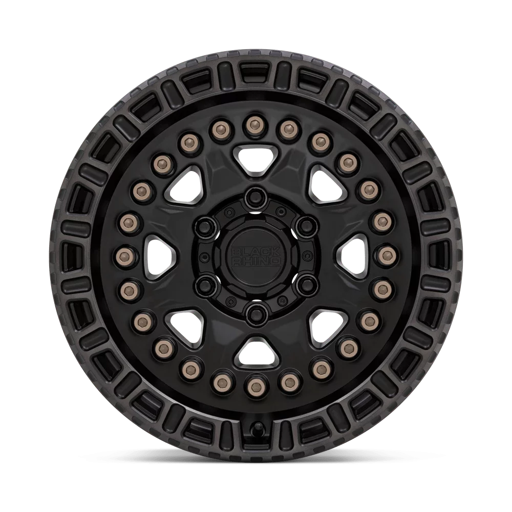 Black Rhino Cast Aluminum Rim BRCBN 17X8.5 5X5.0 M-BLK MACH-RNG -34MM, 1785CBN-45127M71