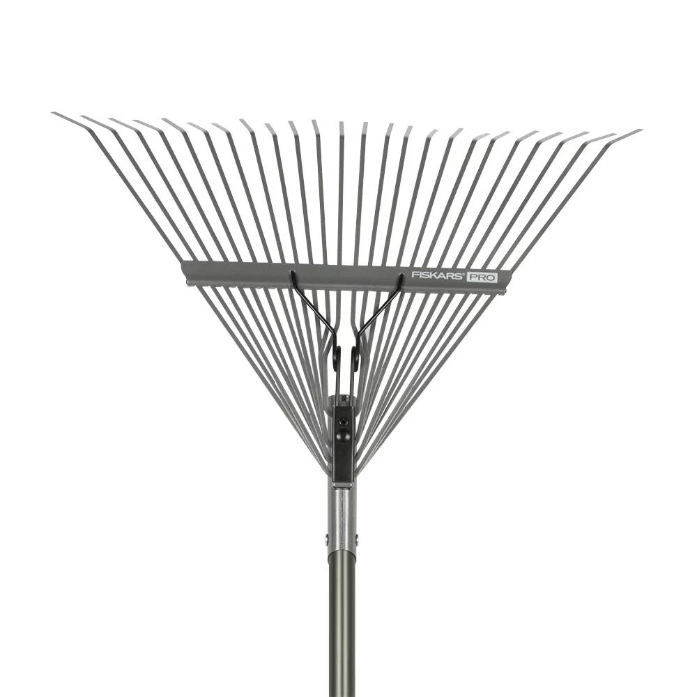 Fiskars Pro Stick Leaf Rake