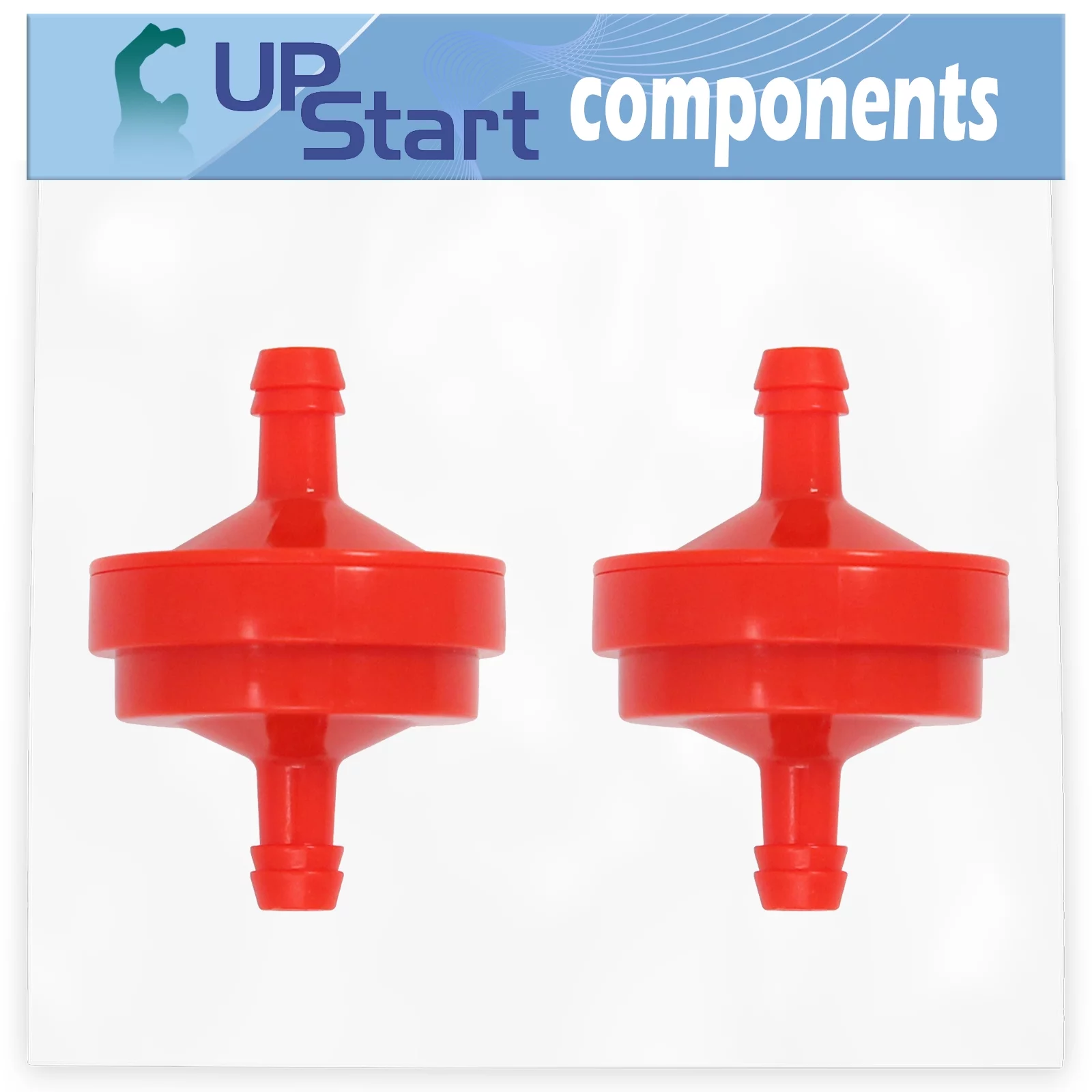 2-Pack 394358 Fuel Filter Replacement for Briggs & Stratton 106236-0050-H7 Engine - Compatible with 298090S Fuel Filter 150 Micron