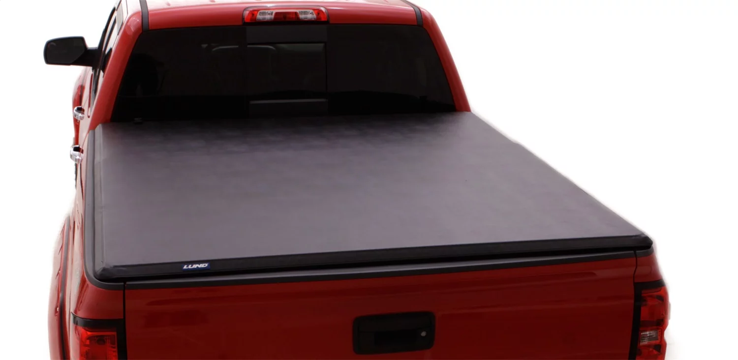 Lund Hard Tri-Fold Hard Folding Truck Bed Tonneau Cover | 969256 | Fits 1994 - 2001 Dodge Ram 1500 8' Bed (96