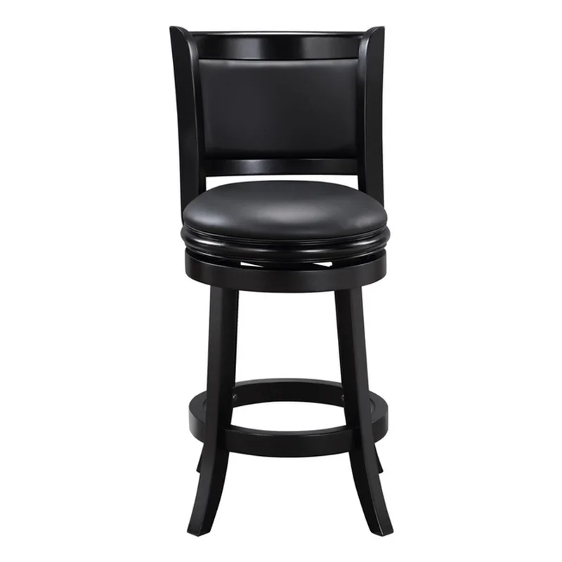 Boraam Augusta Counter Height Swivel Counter Stool - Black