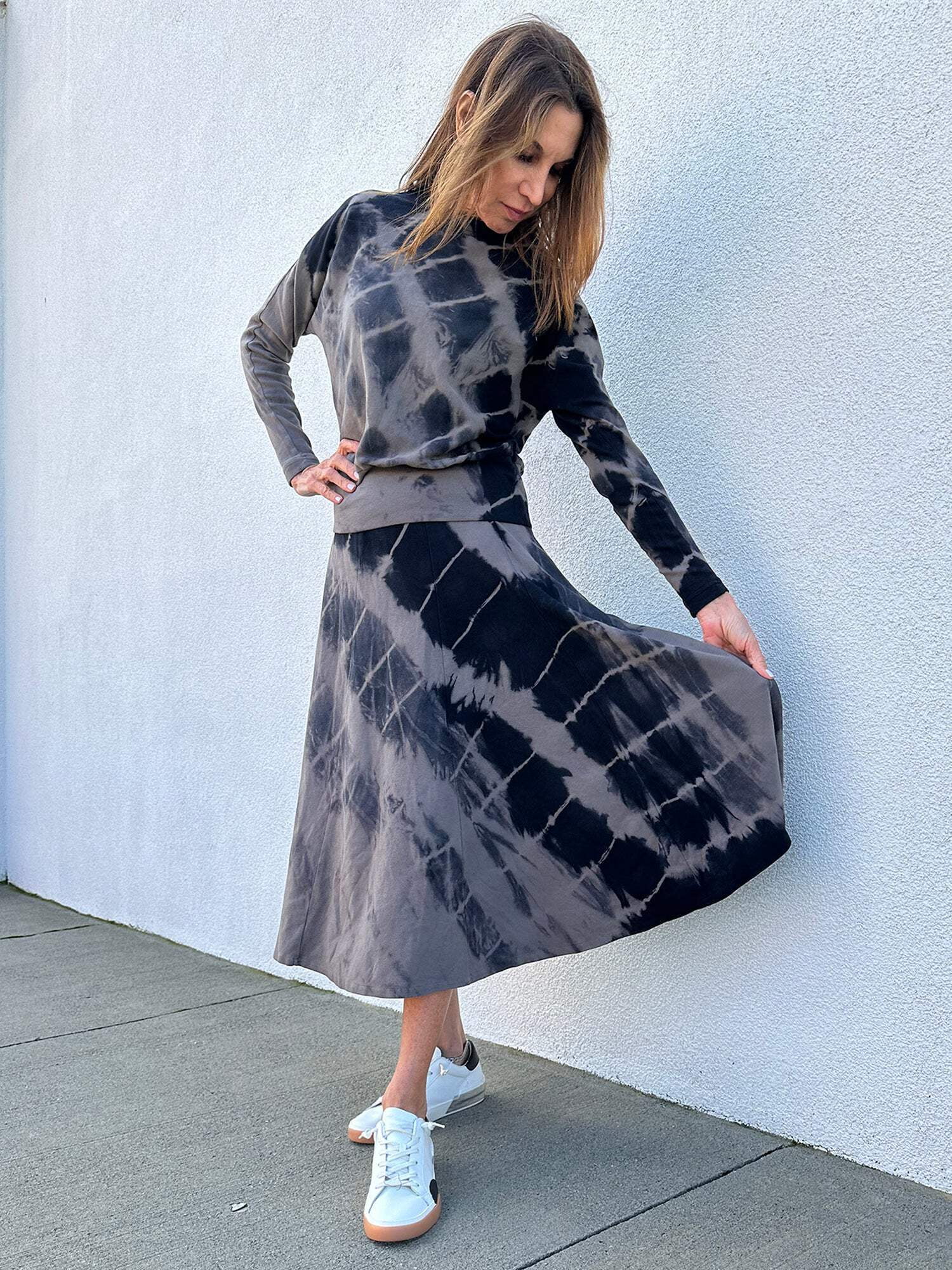 Hardtail Long Sleeve Banded Top (Style T-216)