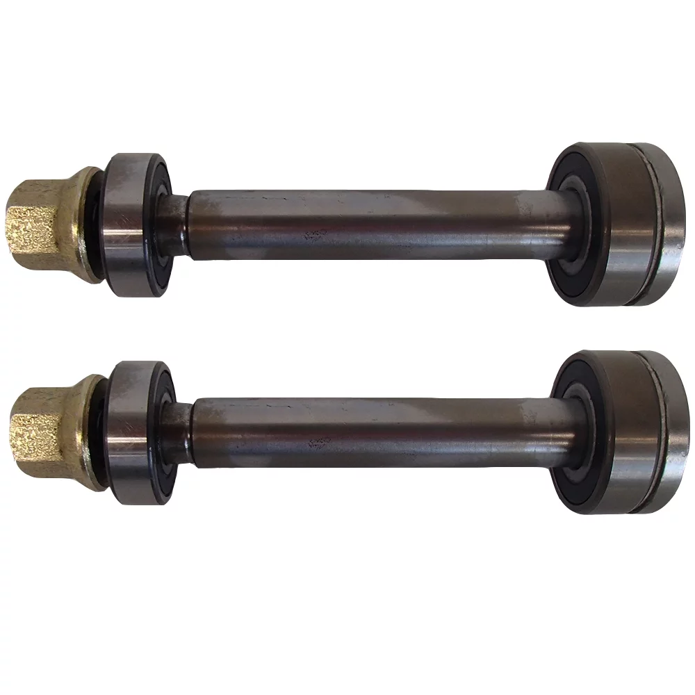 RAParts Set of Two Spindle Shaft Assemblies Fits Husqvarna LR100 LR110 LR111 LR120 Mowers Fits AYP 36