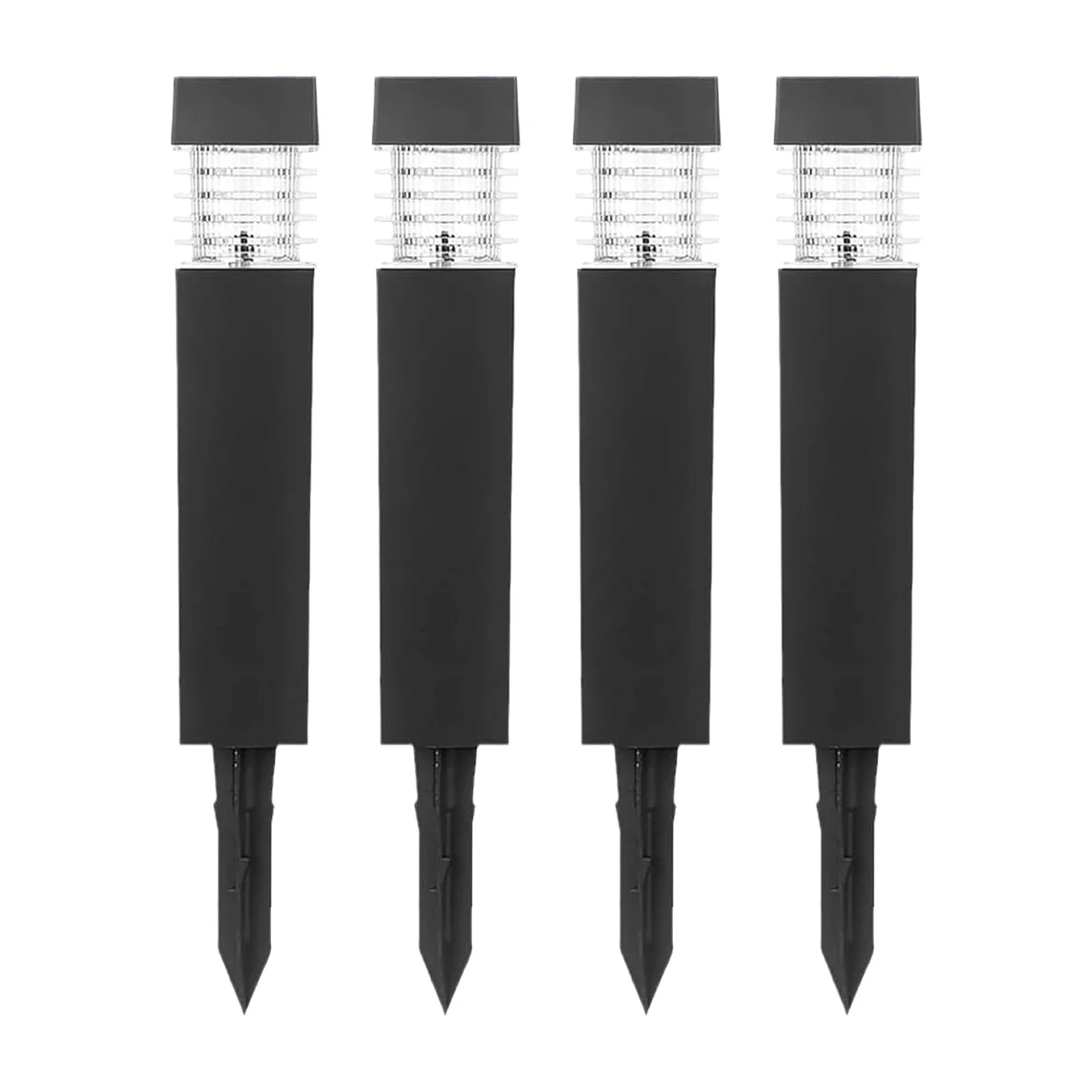 FHKOEGHS Floor Lamp with Shade 4pc Solar Lights Mini Solar Lights Outdoor Solar Lights Grounded Plug Solar Lights