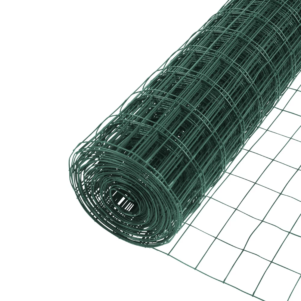 YARDGARD 24 inch by 25 foot 16 gauge 2 inch by 3 inch mesh junior roll pvc welded wire