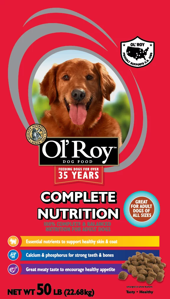 Ol' Roy Complete Nutrition Adult Dog Food, 53 lb.