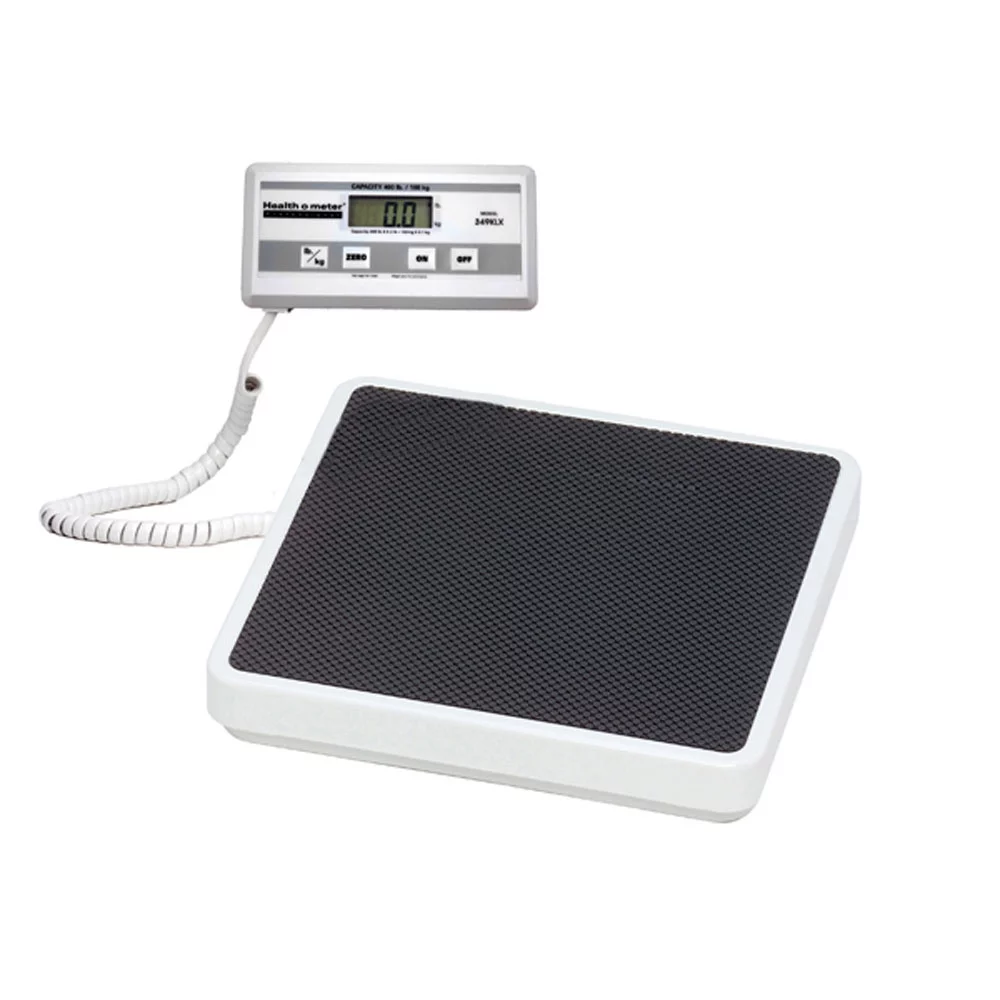 Health O Meter 349KLX Bathroom Scale & Carrying Case (400 lb/180 kg Capacity)