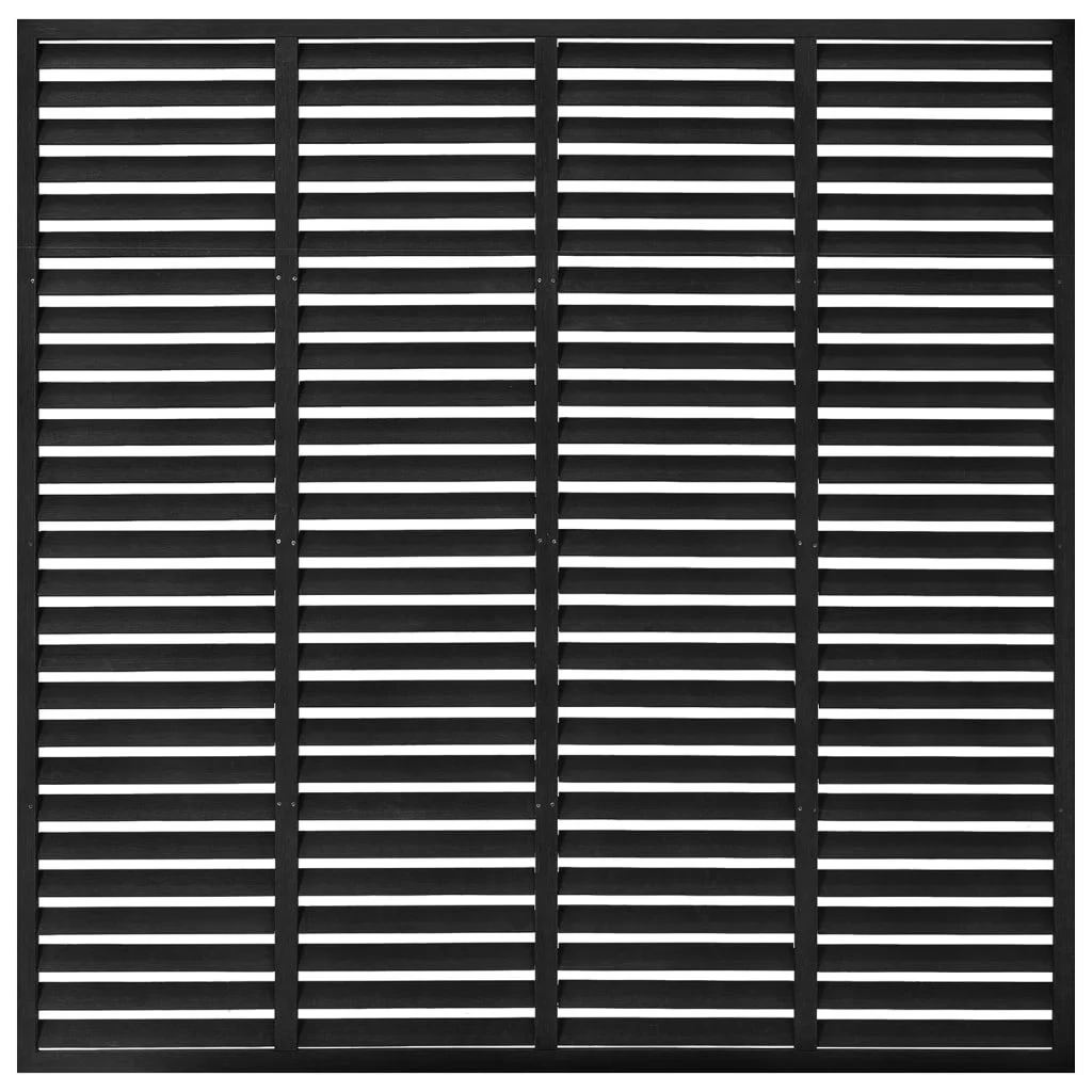vidaXL Louver Fence WPC 70.9