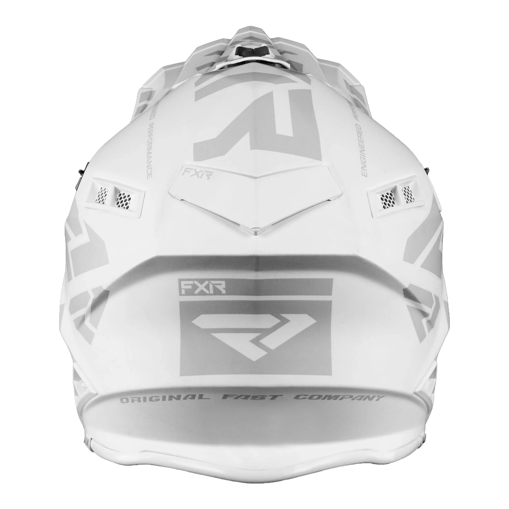 FXR  Helium Prime Helmet Quick Release Buckle 365 Vent Nose Guard White - X-Small - FMVSS 220601-0100-04
