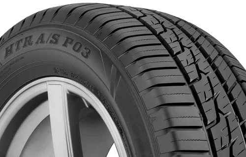 2 Sumitomo HTR A/S P03 255/45R19 100V Performance All Season Tires 65000 MILE ASP11 / 255/45/19 / 2554519