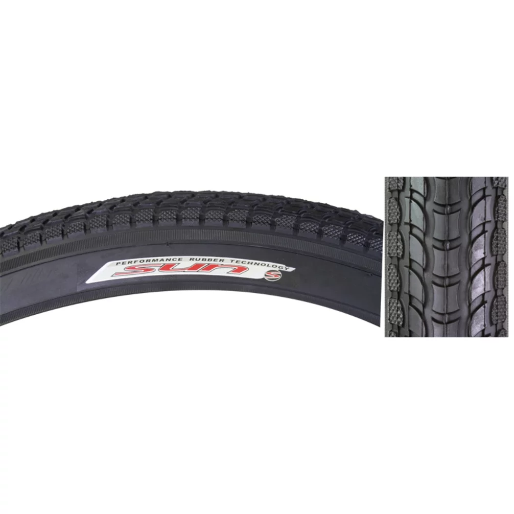 Sunlite Tire 24X2.125 Black/Black Crsr K927