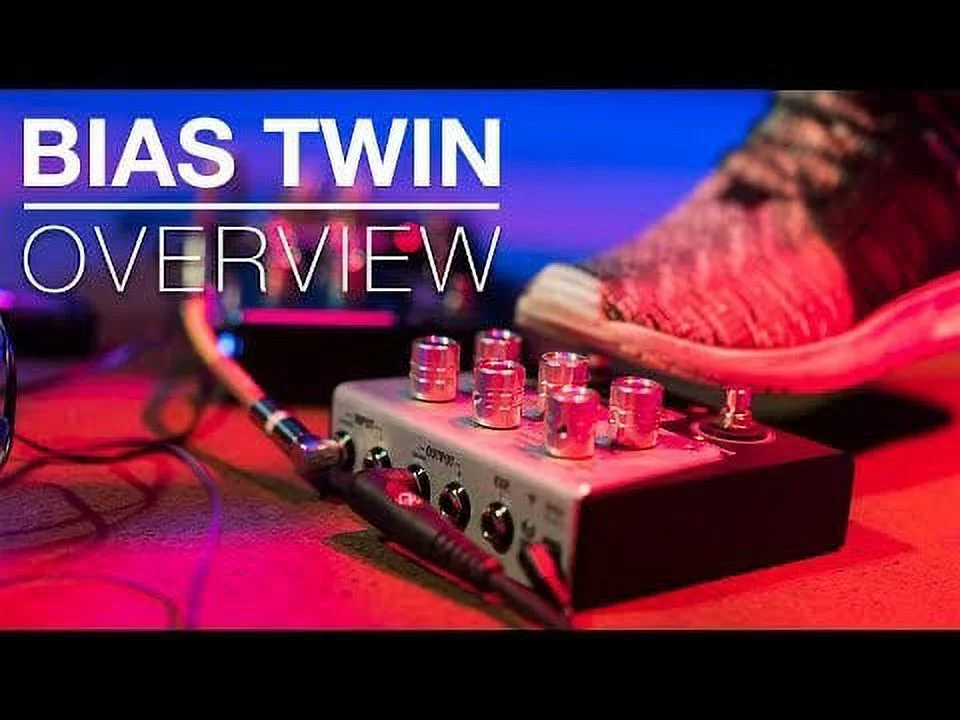 Positive Grid BIAS Distortion Twin Guitar Effects Pedal