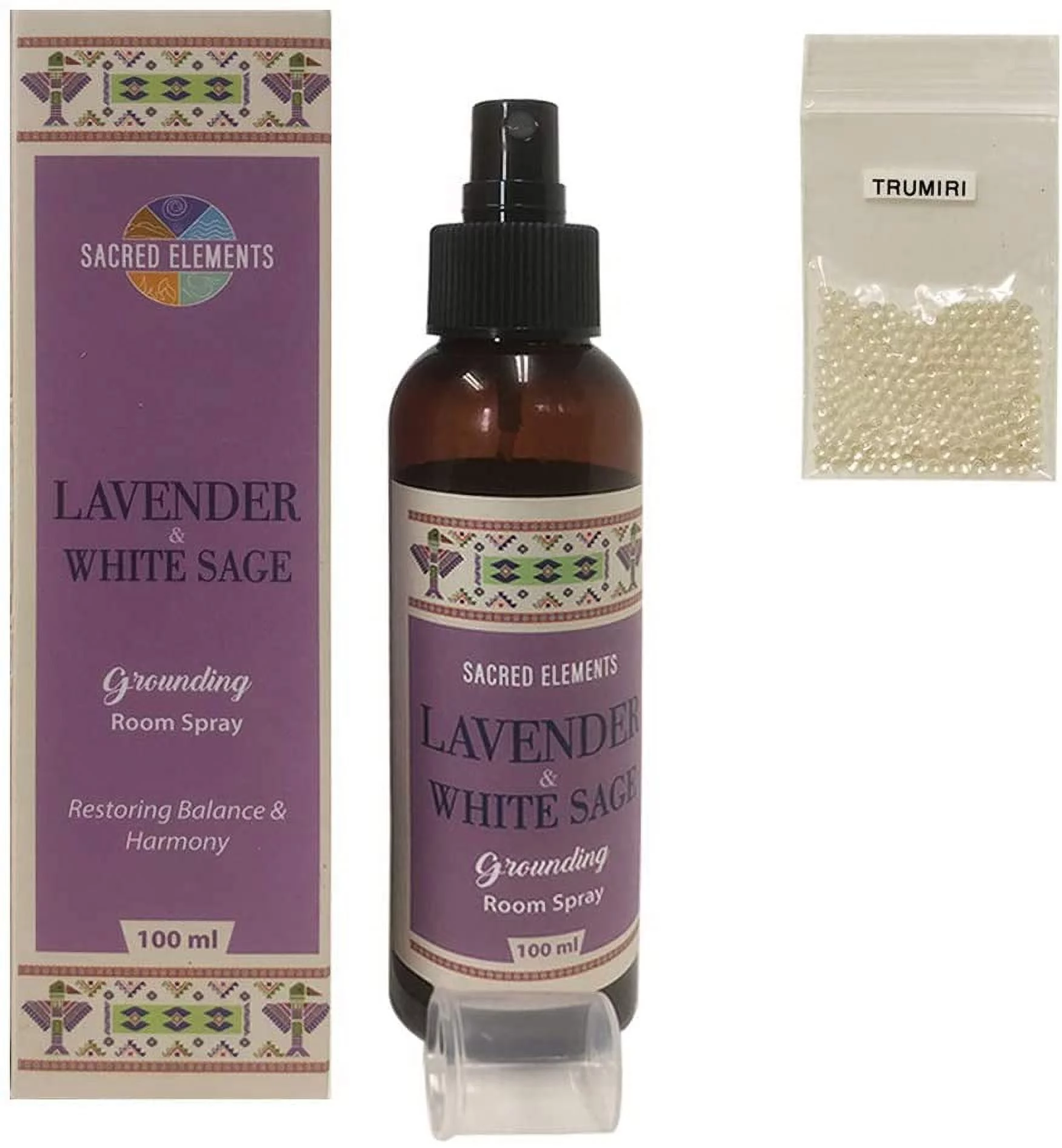 Lavender & White Sage Smudge Spray Air Freshner And Gel Beads Bundle