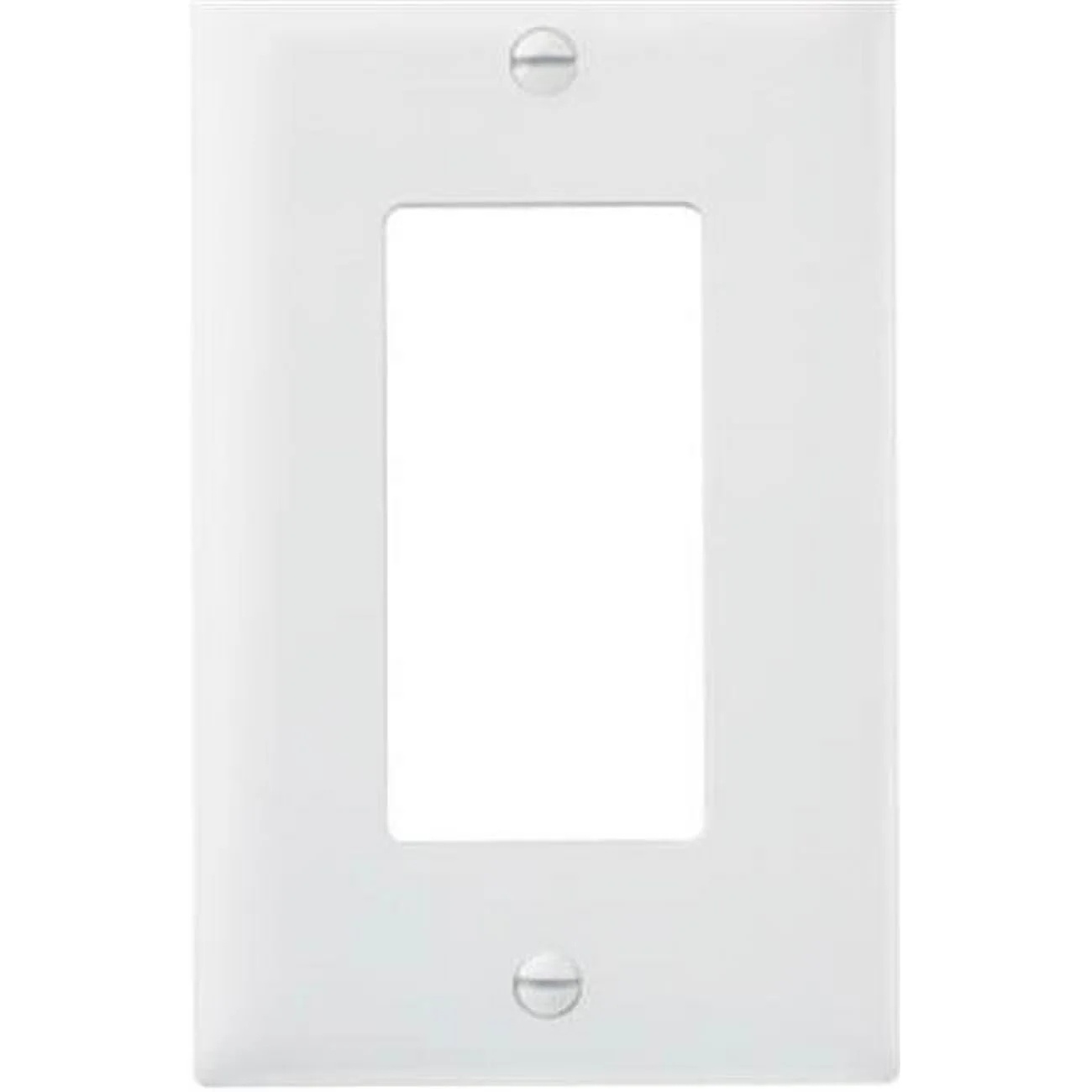 TP26WCP10 Nylon Wall Plate, 1 Gang, White