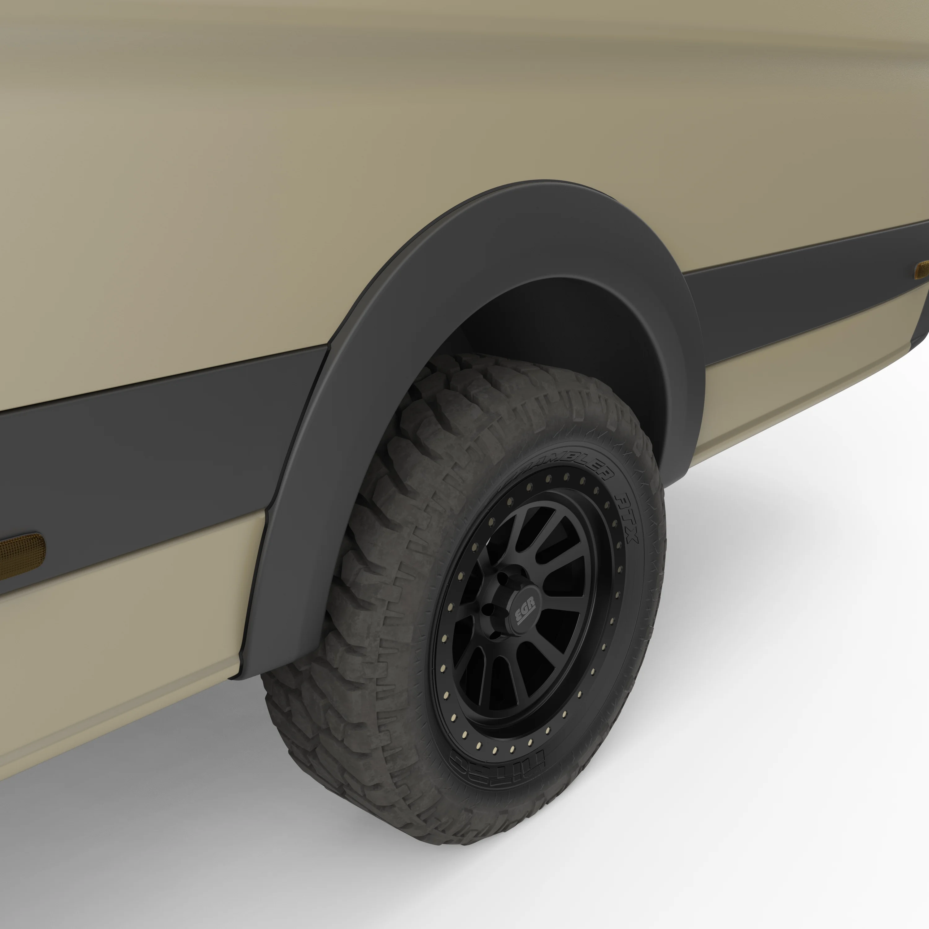 EGR 19-22 Mercedes Benz Sprinter Van Rugged Fender Flares - Set of 4 - 758604