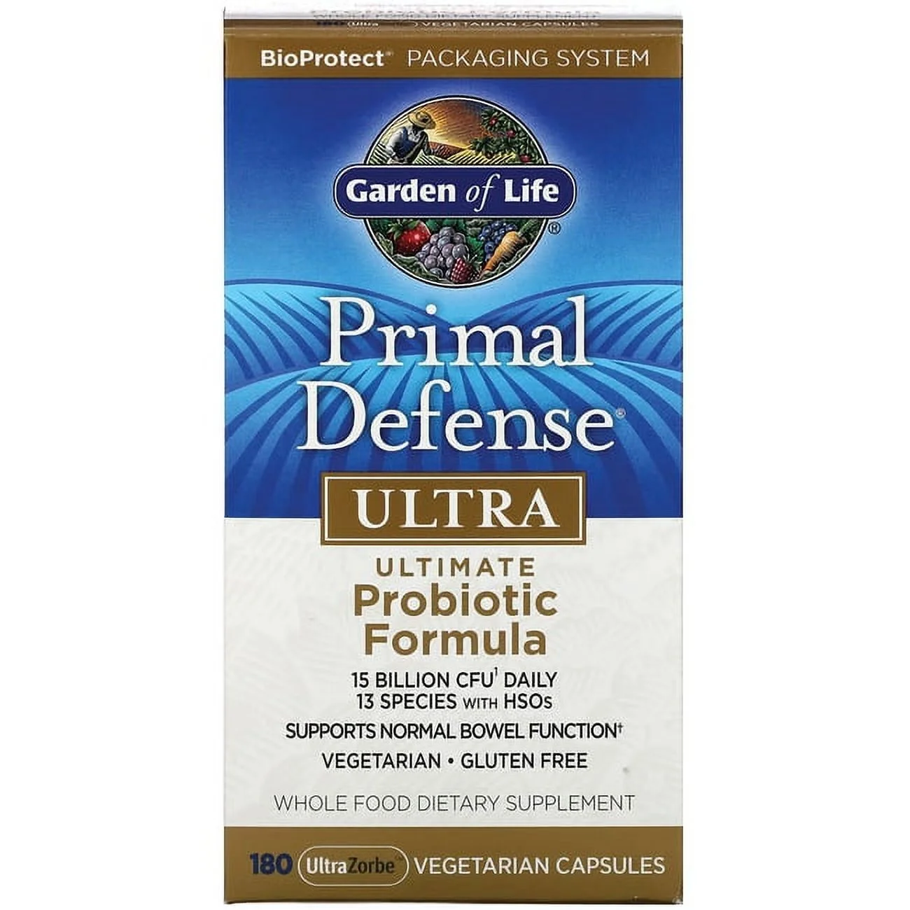 Garden of Life Primal Defense Ultra 5 Billion Cfu 180 Veg Caps