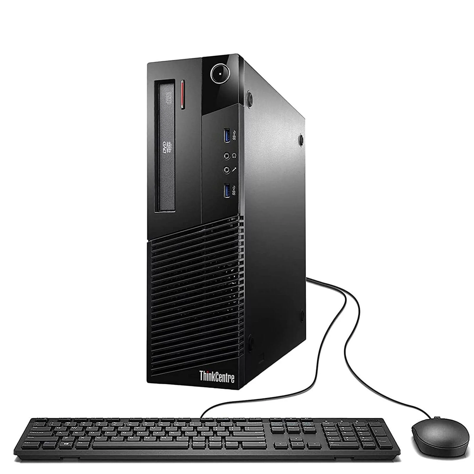 Lenovo M92P Desktop Computer PC Intel Quad-Core i5 3.2GHz Processor 8GB RAM 2TB HDD Windows 10 Pro with AMD RADEON RX Graphics Card (Roblox Ready)