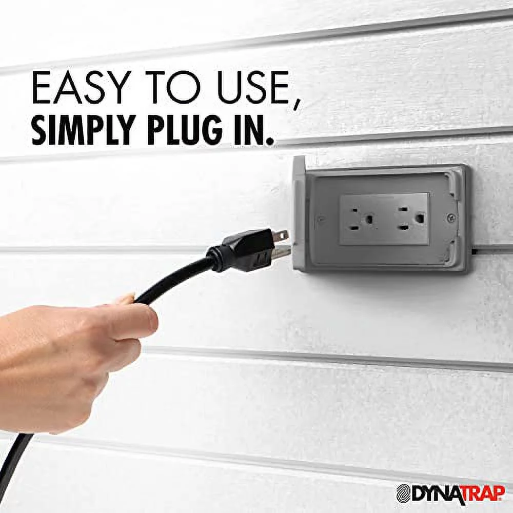 DynaTrap DT1775 Large Mosquito & Flying Insect Trap - Kills Mosquitoes, Flies, Wasps, Gnats, & Other Flying Insects - Protects up to 1 Acre