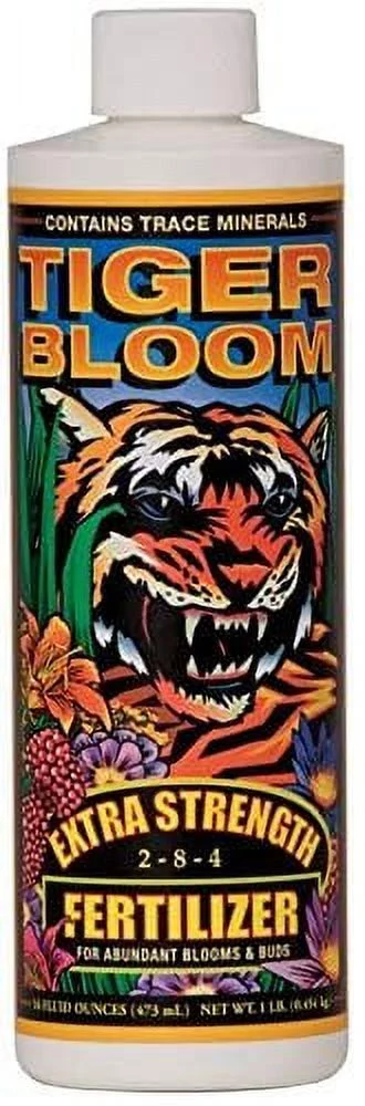 Fox Farm Tiger Bloom Liquid Concentrate Fertilizer, 1-Pint
