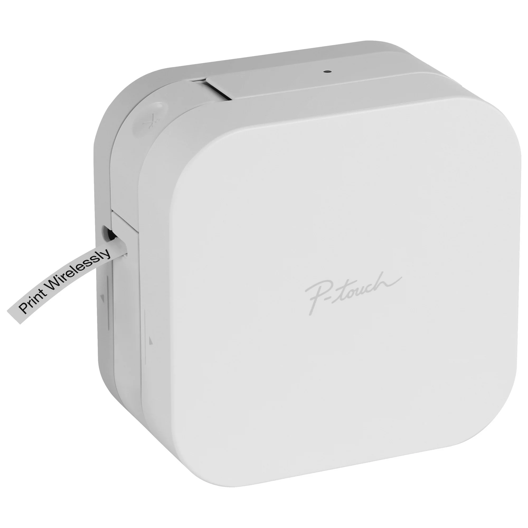 Brother PTP300BT P-Touch Cube Smartphone Label Maker, Bluetooth Wireless Technology - White