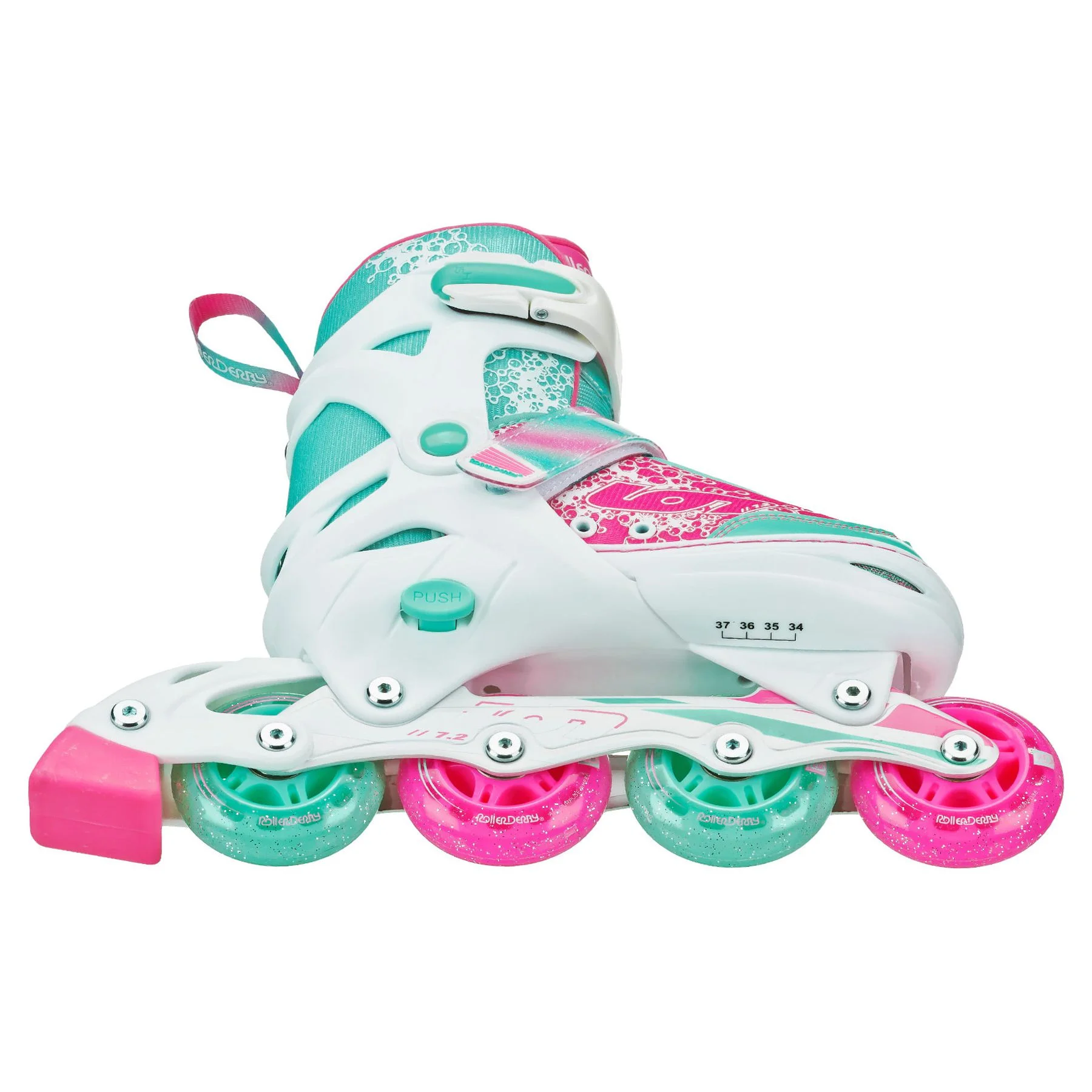 Roller Derby ION 7.2 Girl's Adjustable Inline Skate